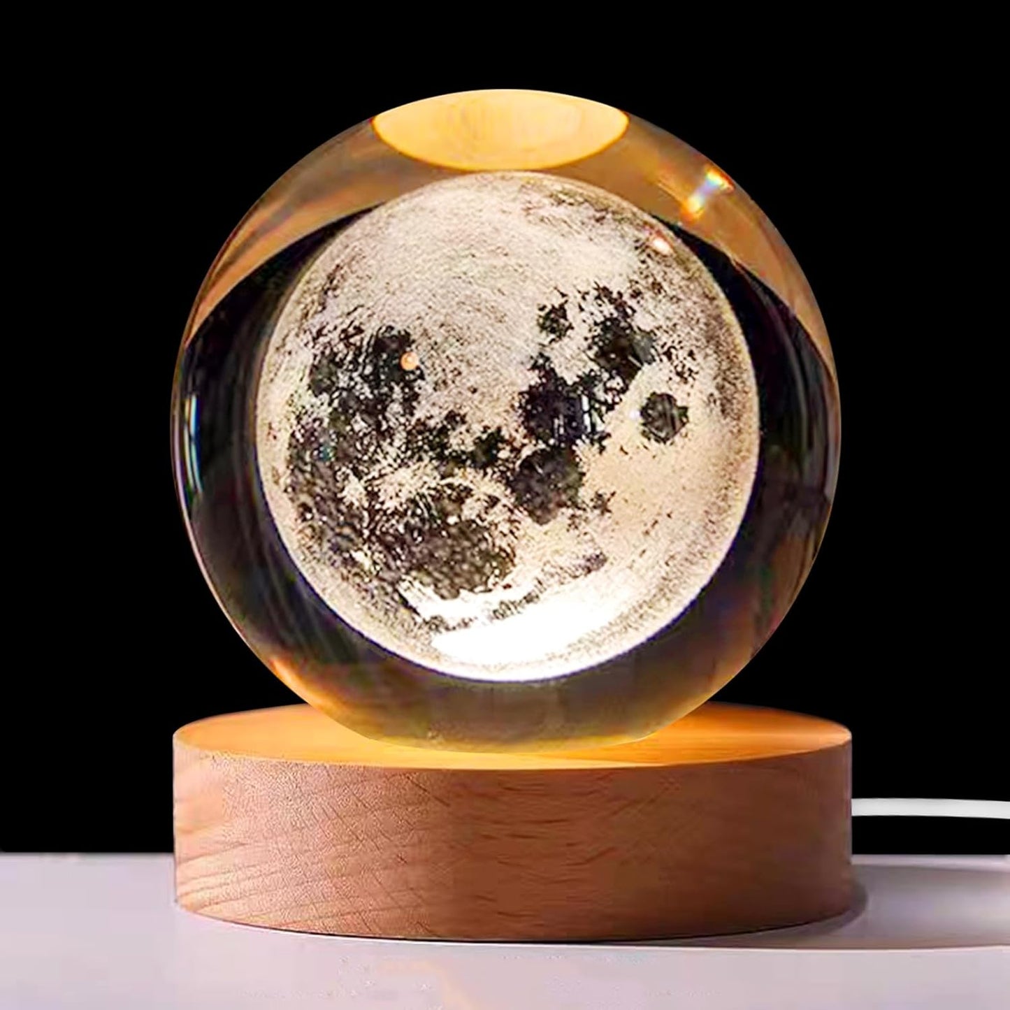 Imported 3D Crystal Ball Lamps