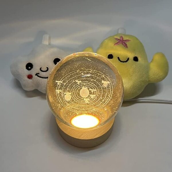 Imported 3D Crystal Ball Lamps