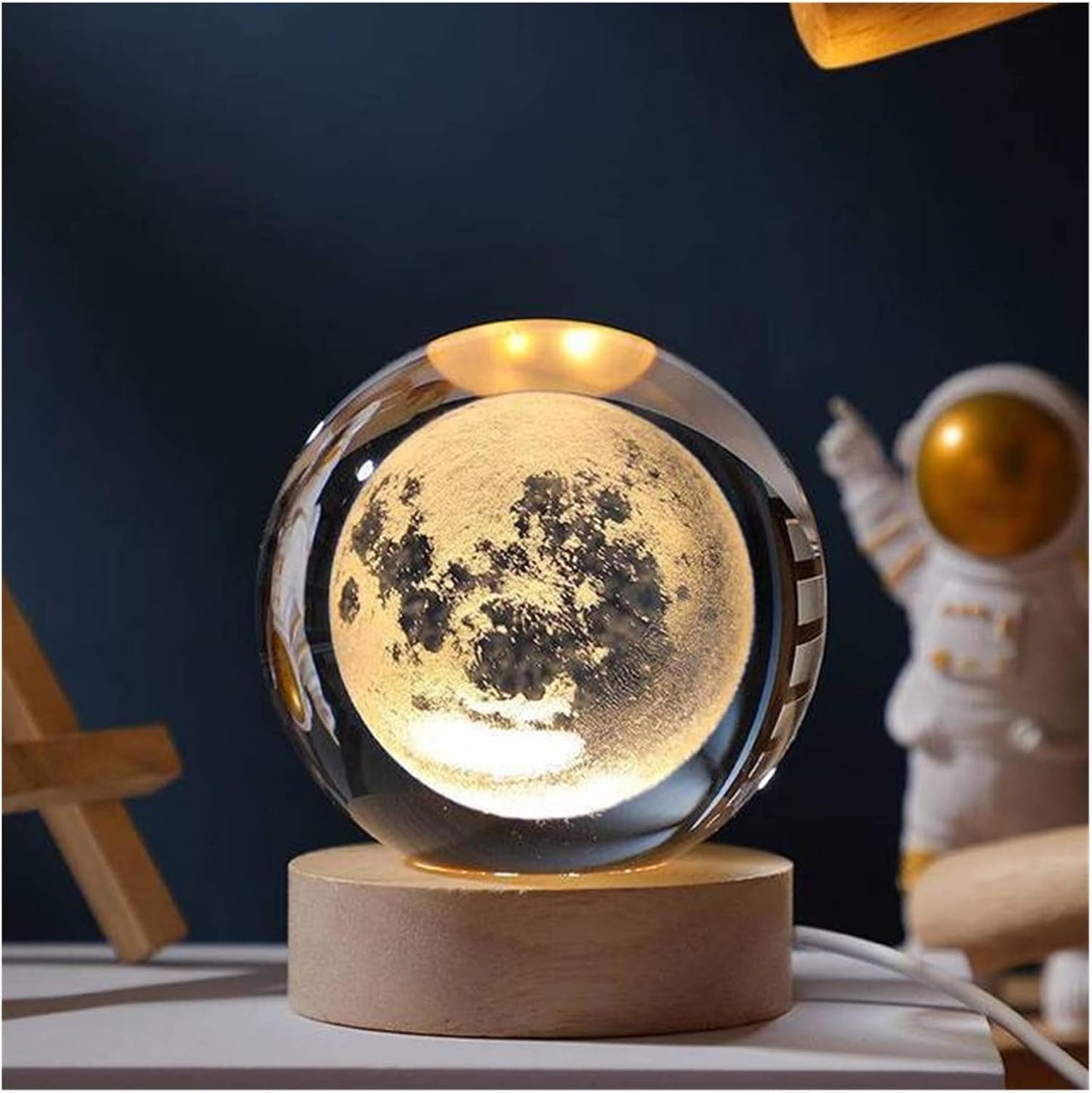 Imported 3D Crystal Ball Lamps