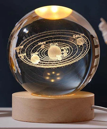 Imported 3D Crystal Ball Lamps