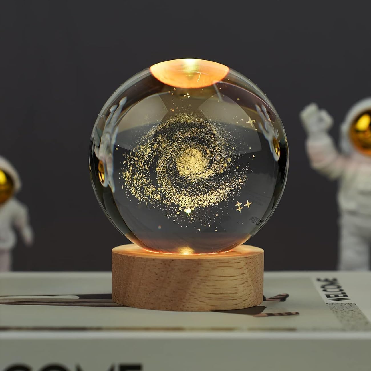 Imported 3D Crystal Ball Lamps
