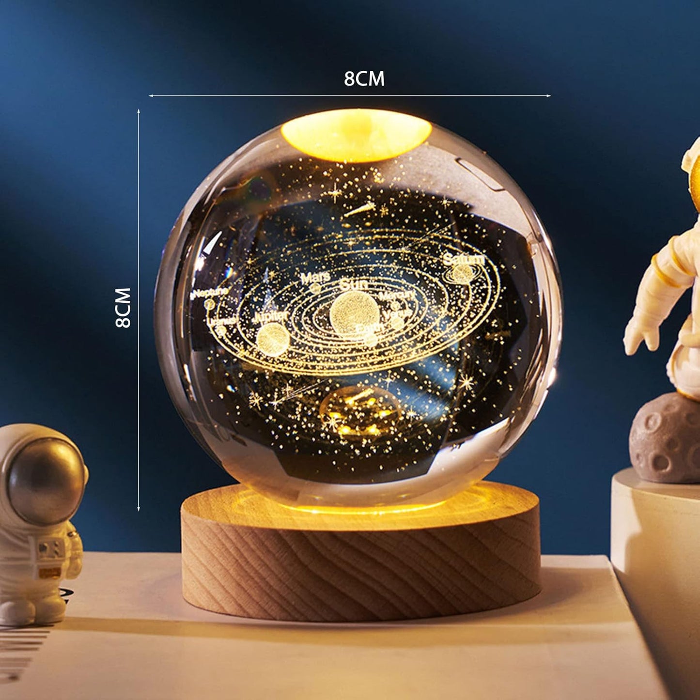Imported 3D Crystal Ball Lamps