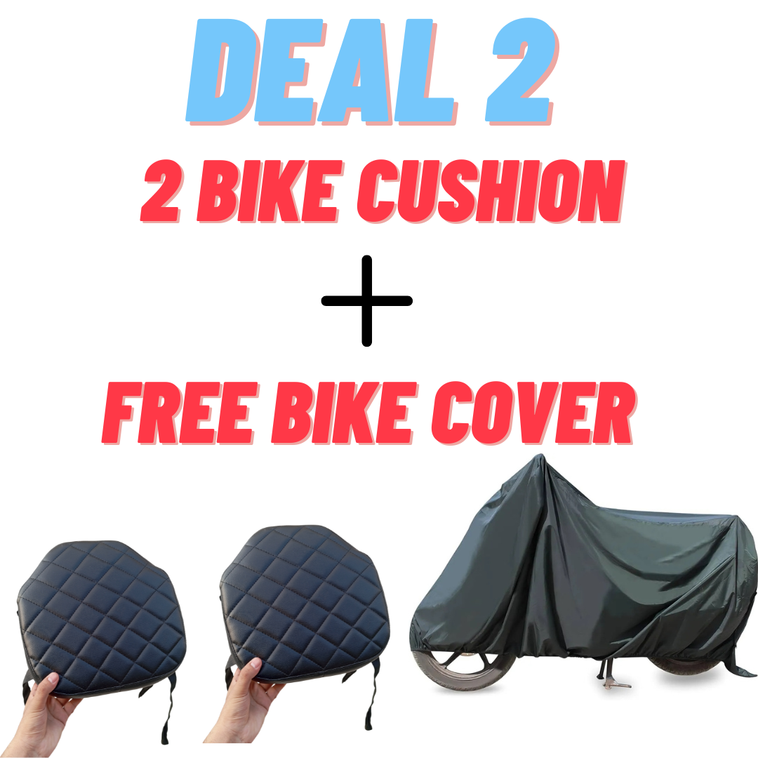 Motorcycle Seat Cushion – Compatible with Honda CD 70, CG 125/150, China 70, Suzuki, Yamaha.