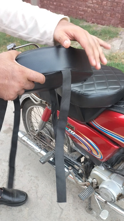 Motorcycle Seat Cushion – Compatible with Honda CD 70, CG 125/150, China 70, Suzuki, Yamaha.